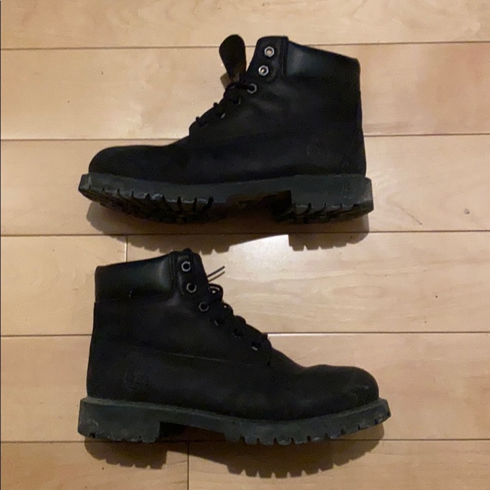 Big kids Timberland boots